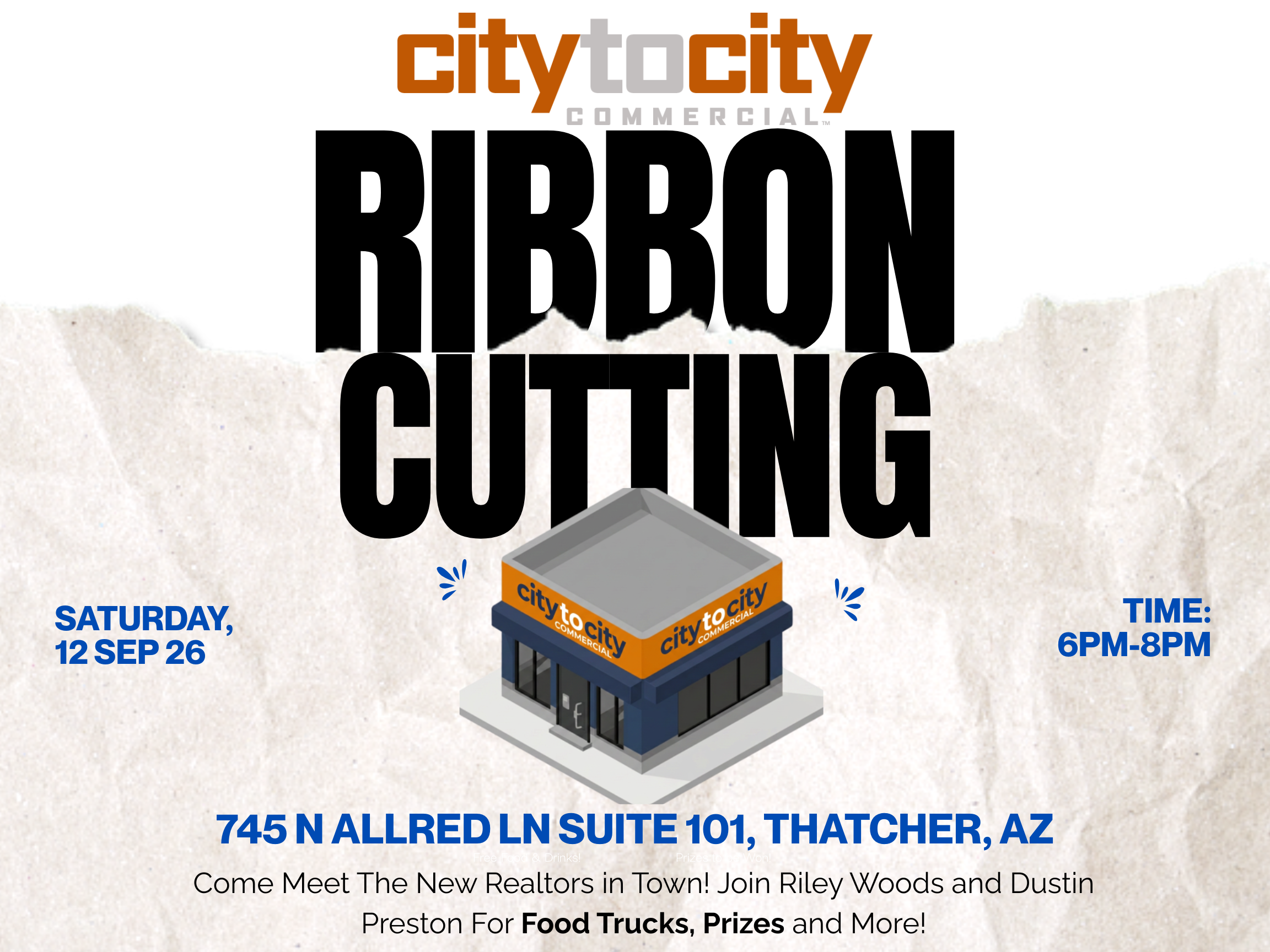 City to City Commercial – City to City Commercial Hosts Ribbon Cutting Event to Connect Local Realtors and Community on September 12, 2026