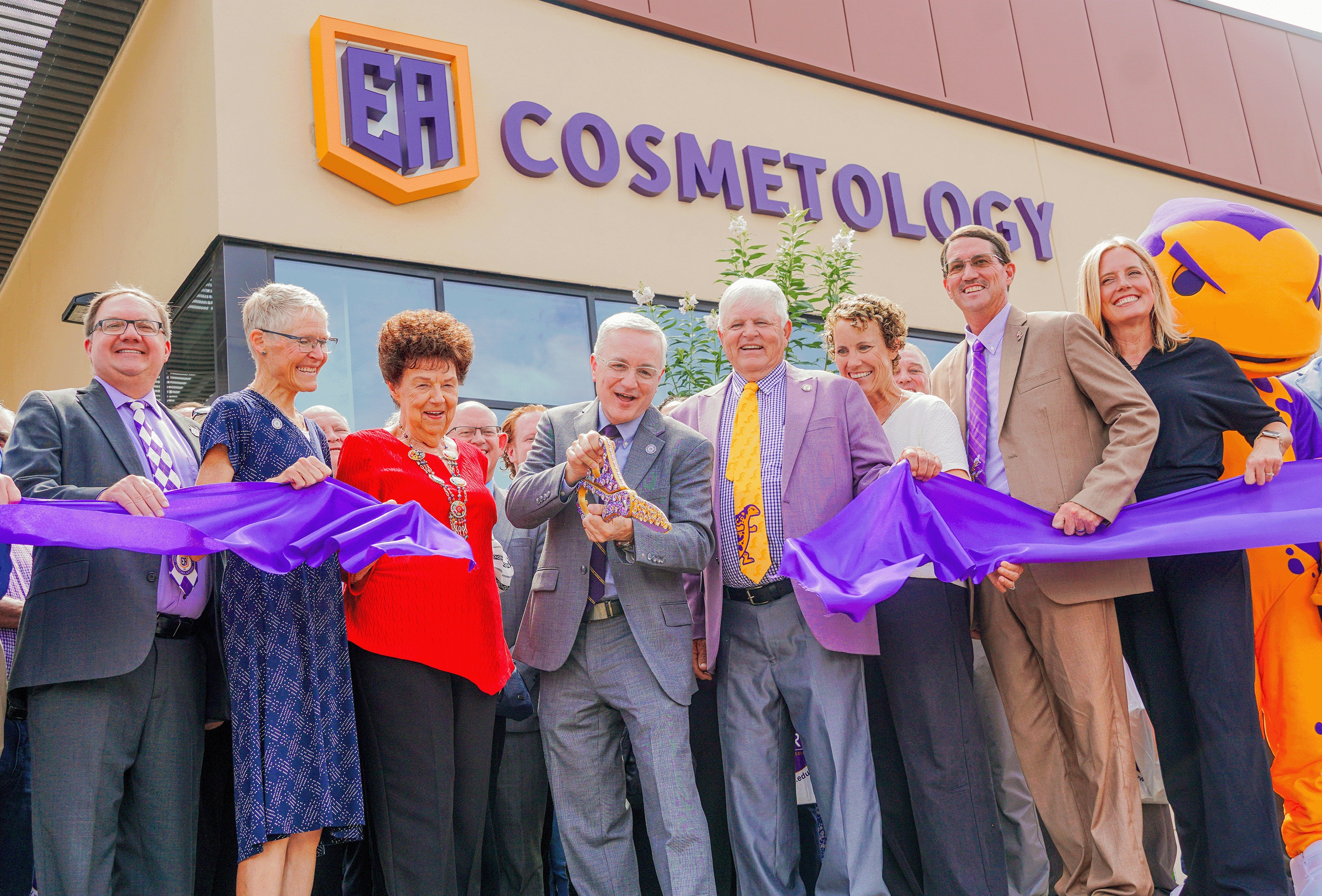 Ribbon cutting connects a century-old legacy of community support with new opportunities for students